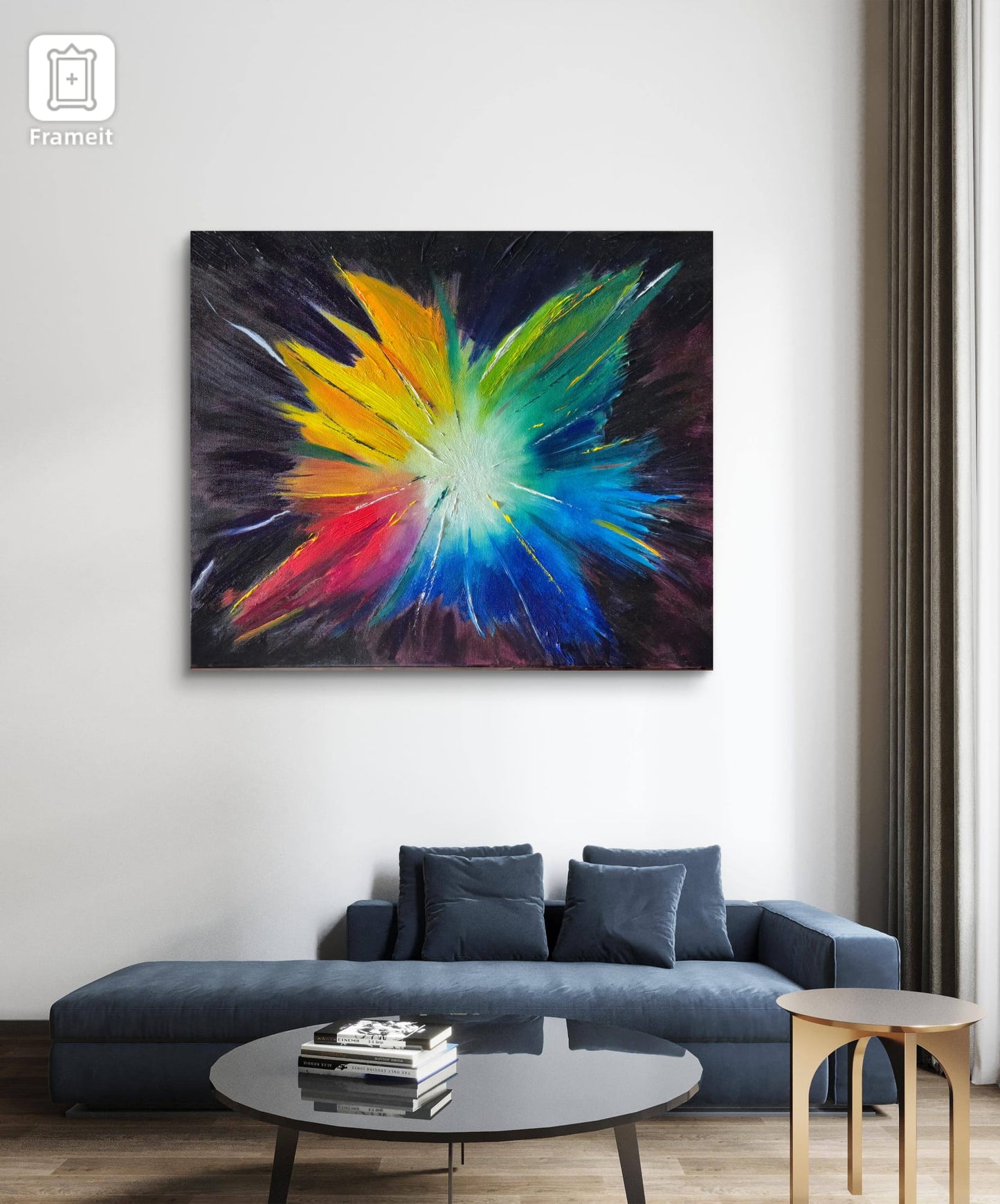 Kleurexplosie – Canvas Print