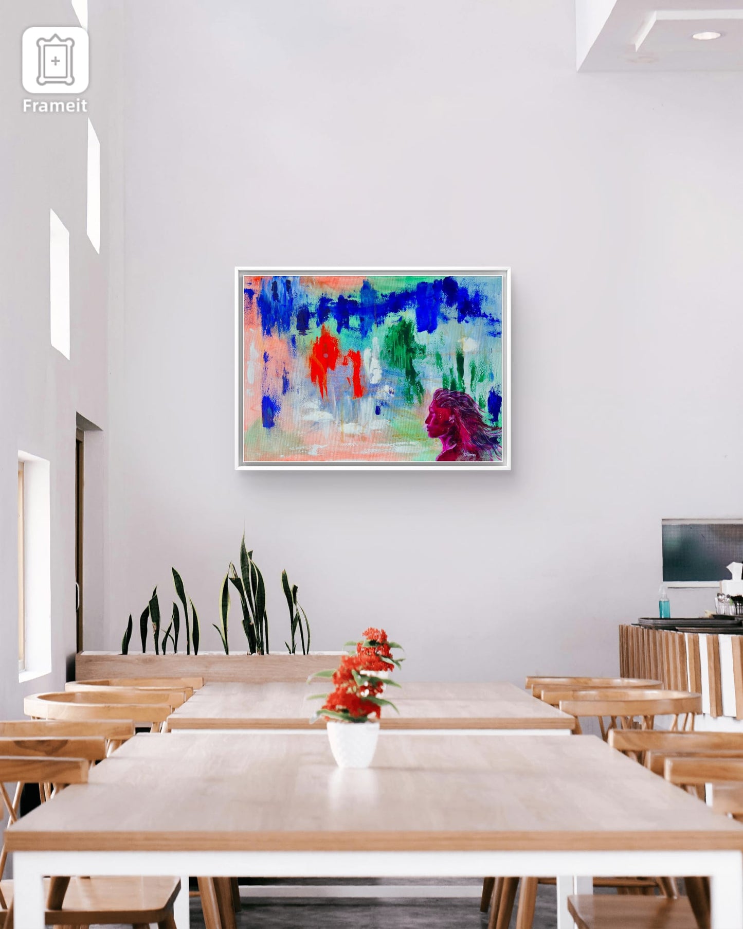 Innerlijke Storm - Uniek en origineel schilderij