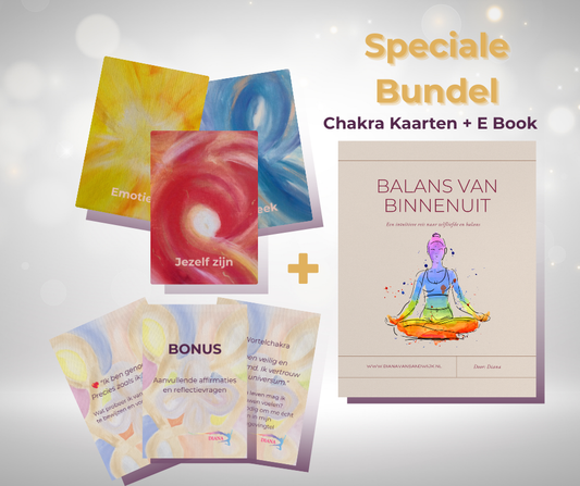 ✨Speciale Bundel Chakra Kaarten Set En E Book Bundel